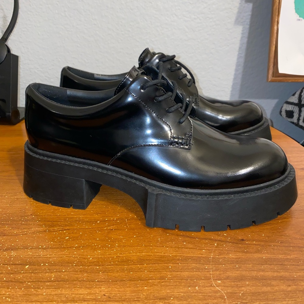 COACH Lyla Platform Derby shoes 9.5 - Picture 2 of 9